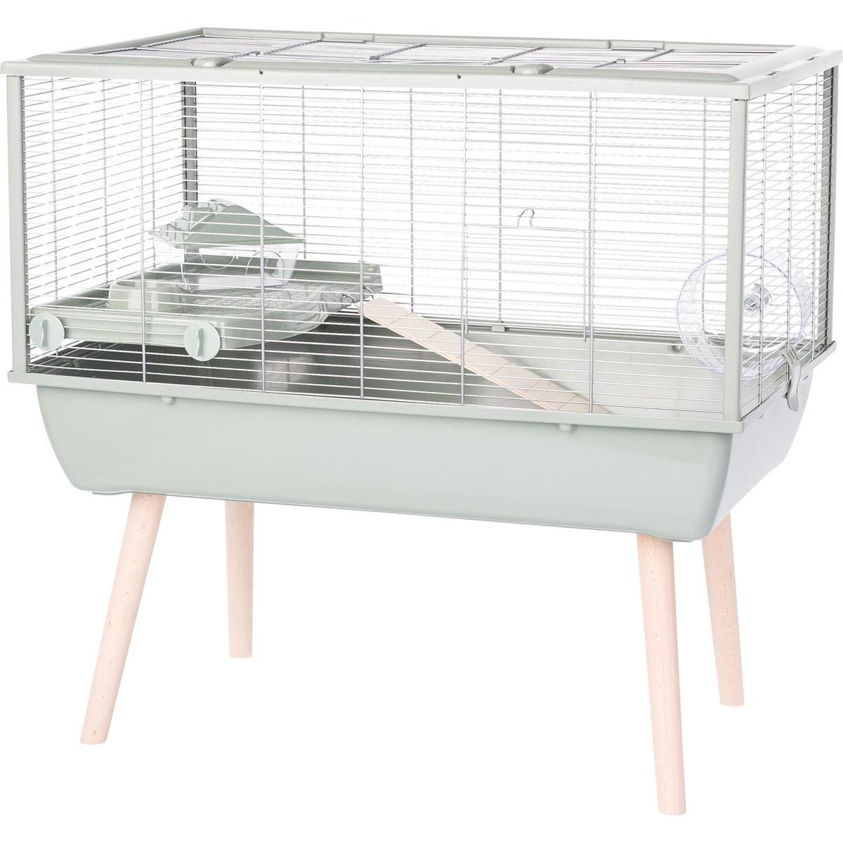 Comparer les prix de Cage pour hamster - 80 cm - Zolux NEOLIFE verte