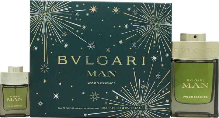 Actual product image Bulgari Bvlgari Man Wood Essence Christmas 2023 Eau de Parfum 100 / Eau de Parfum 15 (Eau de parfum, 100 ml)