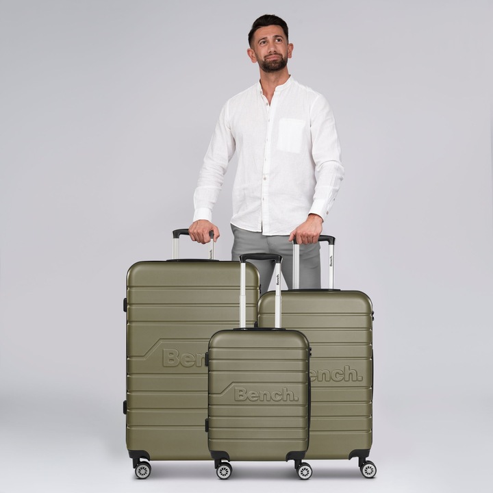 Immagine prodotto Bench Set di valigie Seattle a 4 ruote 3 pezzi (92 l, XL (da 115l))