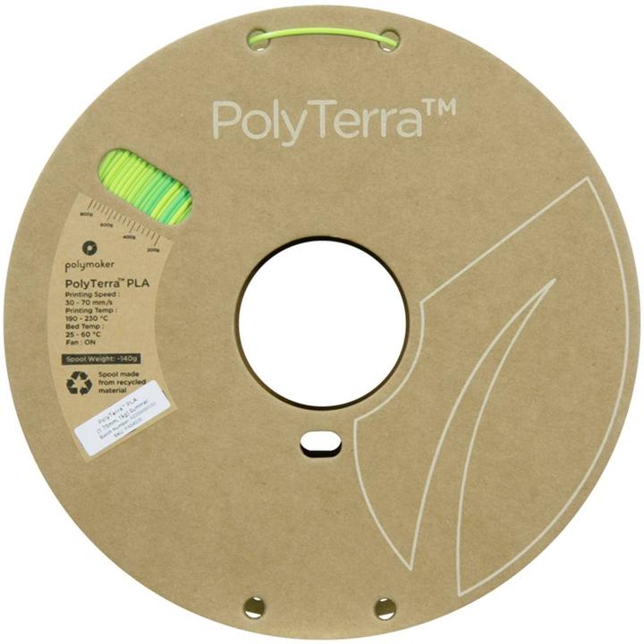 Image du produit Polymaker Polyterra PLA (1.75 mm, 1 kg) (PLA, 1.75 mm, 1000 g, Multicolore)
