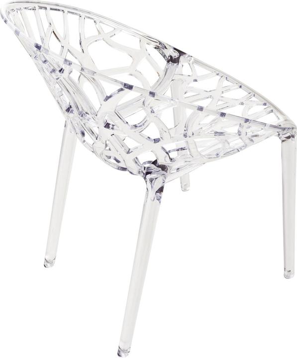 Actual product image CLP CRYSTAL stacking chair, transparent