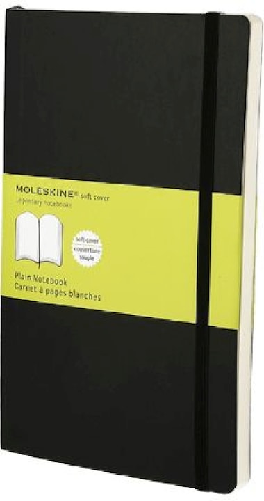 Actual product image Moleskine Classic Soft LL (A5, Plain, Soft cover)