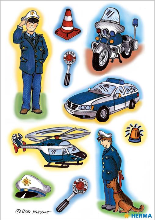 Produktbild HERMA Polizei
