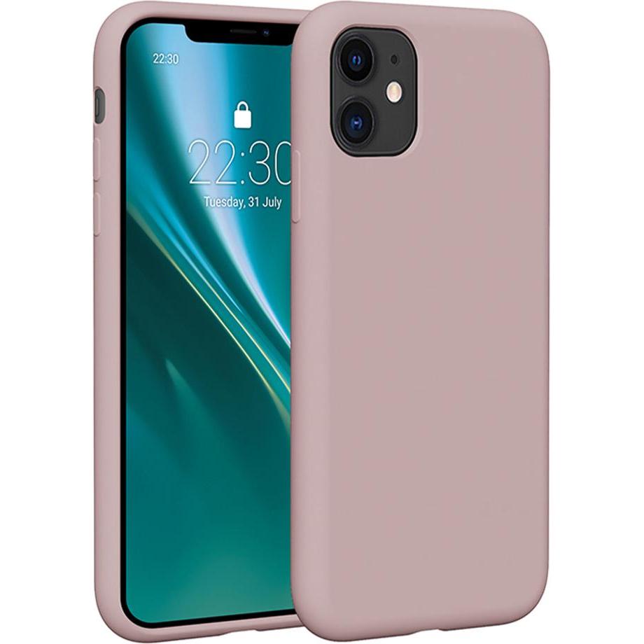 Etteri Silikonhülle für iPhone 11 hellrosa (Apple iPhone 11), Smartphone Hülle