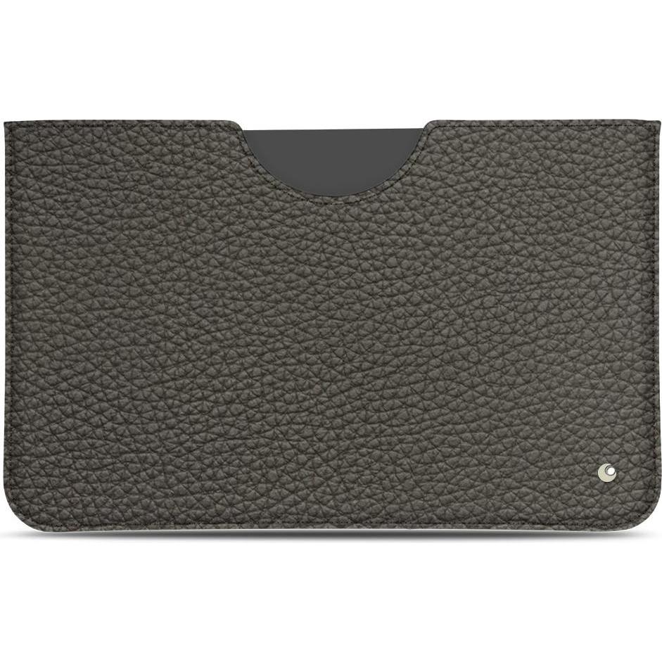 Noreve Lederschutzhülle (iPad 10.2 2019), Tablet Hülle, Grau