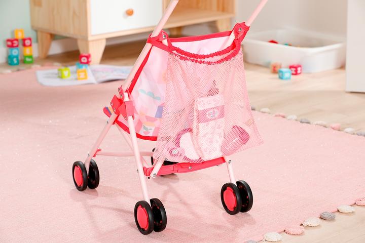 Actual product image Zapf Creation BABY born Kinderwagen mit Tasche Pink