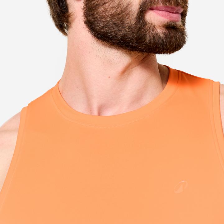 Produktbild Domyos Tank Top Herren atmungsaktiv - orange (M)