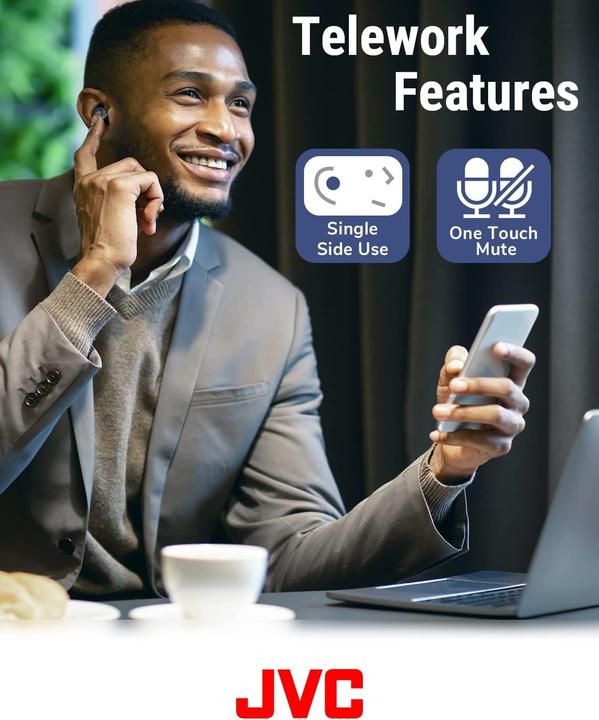 Produktbild JVC HA-Z330T Bluetooth-Kopfhörer mit (ANC, 21 h, Kabellos)