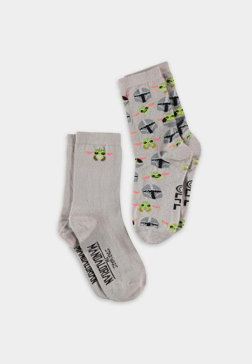 Produktbild The Mandalorian Crew Kids Socks (2Pack) (2er Pack, 35, 38)