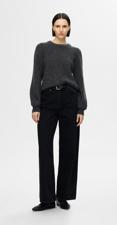 Produktbild Selected Femme Structured Fit Strickpullover (L)