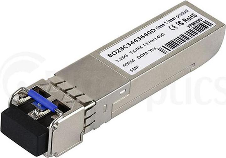 Produktbild CBO Zyxel CSFP-BX1310-40-D kompatibler BlueOptics cSFP BO28C3443640D