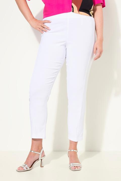 Actual product image Miamoda Bengaline pants with metallic print (58)
