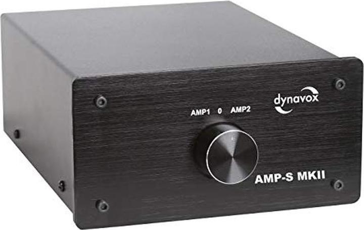 Image du produit Dynavox Commutateur amplificateur/boîtier AMP-S MKII, noir