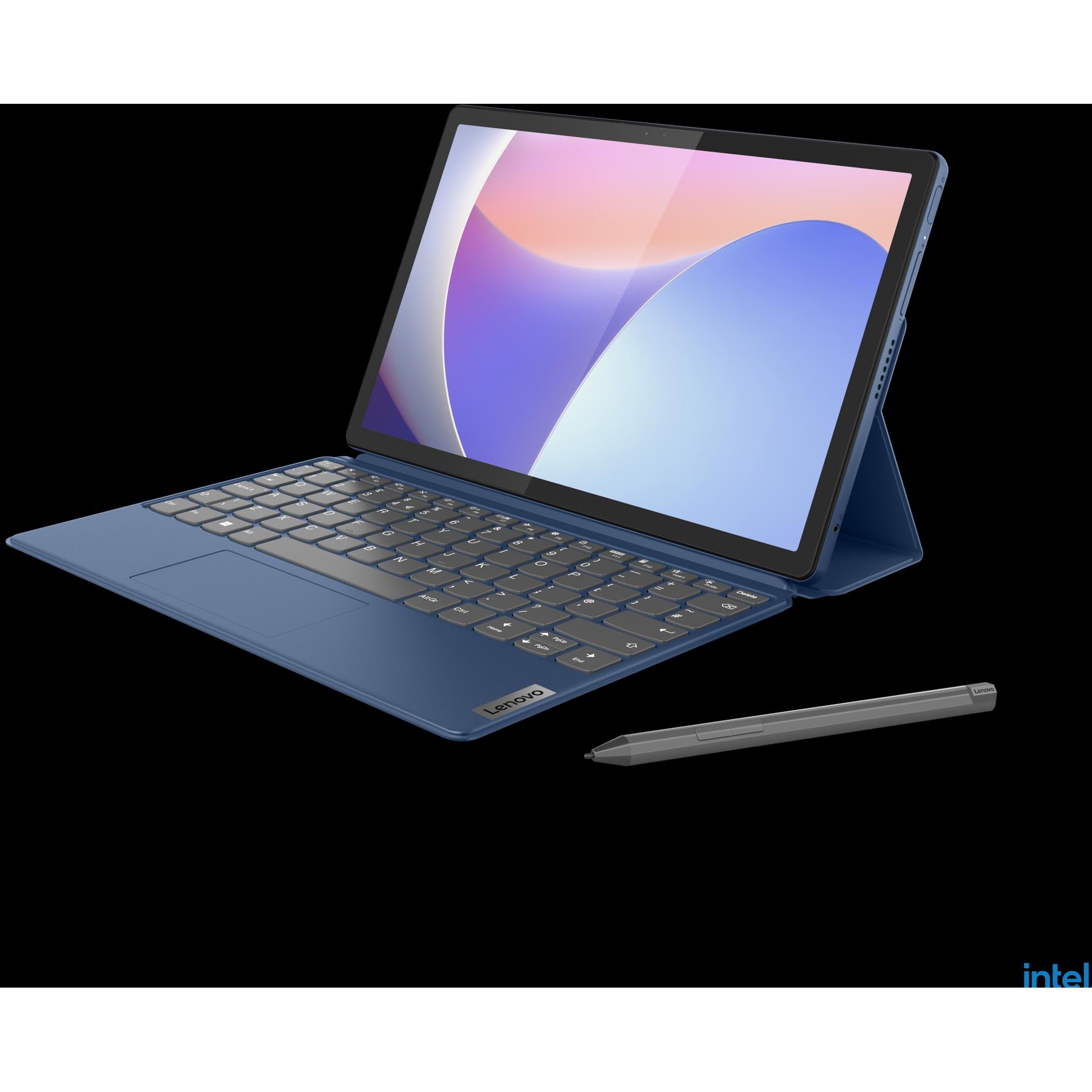 Lenovo IdeaPad Duet 3 (11.50", Intel N200, 4 GB, 128 GB, DE), Notebook, Blau