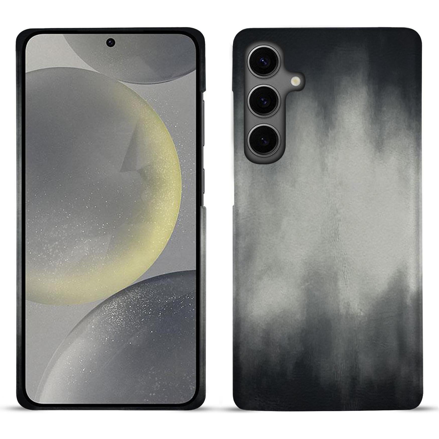 Noreve Lederschutzhülle (Samsung Galaxy S24), Smartphone Hülle, Grau