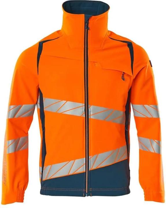 Dunkle Erdöl Farbe, Hi Vis Orange