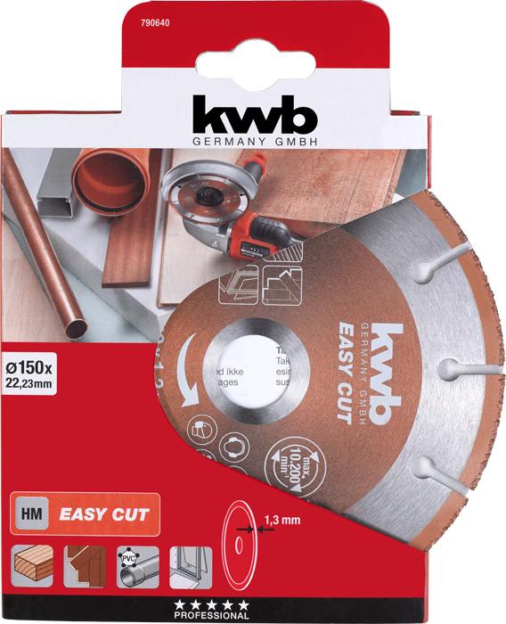 Actual product image kwb Cut-off wheel, straight EASY CUT HM CUT-off wheel, UNIVERSAL