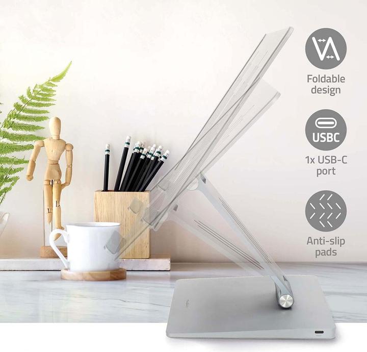 Actual product image Nedis Notebook-Ständer | Stromversorgung über USB | 17 " | Faltbar