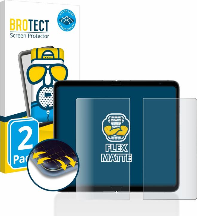 Produktbild BROTECT Full-Cover Displayschutz Matt (2 Stück, Google Pixel Fold)