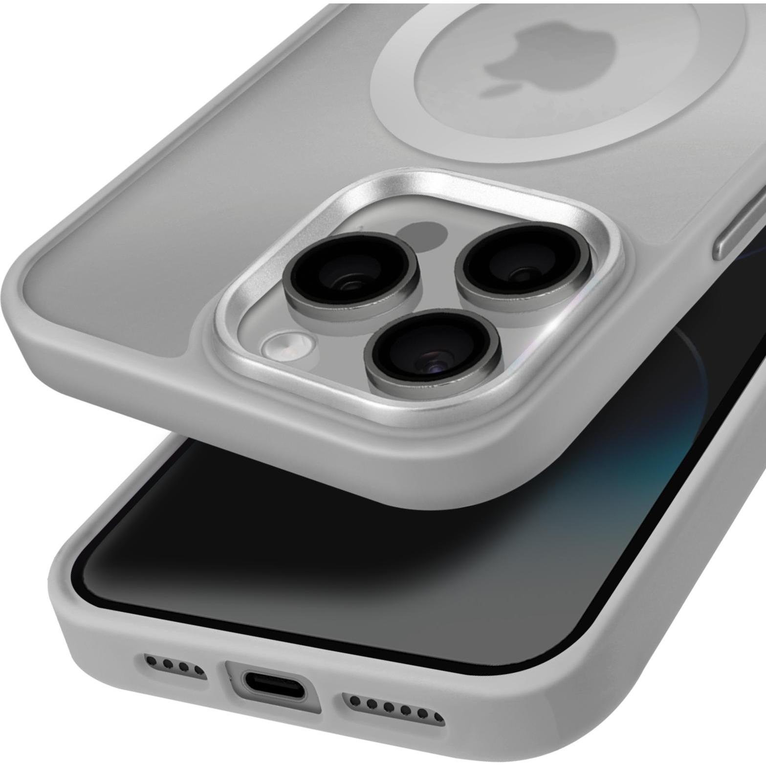 Thumbnail - Avizar Frost Color Case (Apple iPhone 14 Pro), Smartphone Hülle, Grau