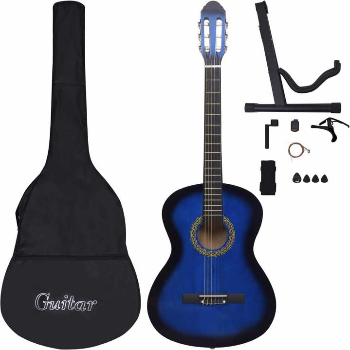 vidaXL Genevieve (Guitare classique, Bois de tilleul, Nylon, plastique dur)