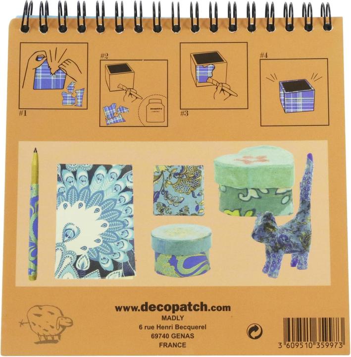 Produktbild Décopatch Decopatch-Papier 15 x 15 cm 48 Blatt (20 g/m², 48 x)