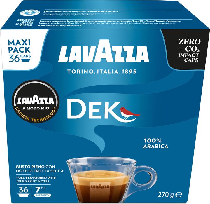 Immagine prodotto Lavazza Dek Cremoso Capsule caffè Tostatura media 36 pz (36 x Porta.)