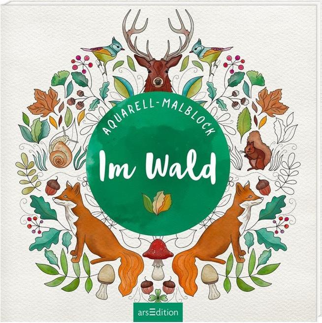 Produktbild Aquarell-Malblock - Im Wald