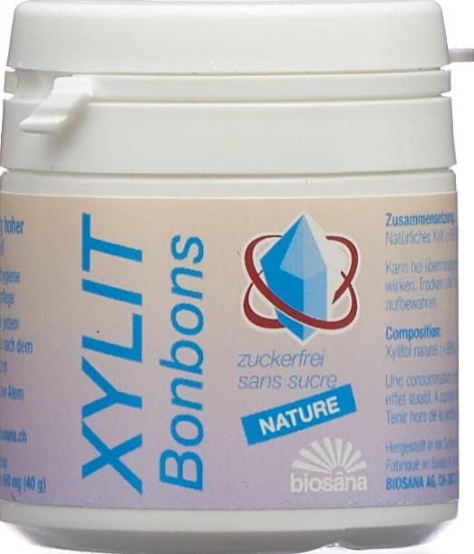 Image du produit Biosana Xylit Bonbons Nature (80 pcs, 40 g)