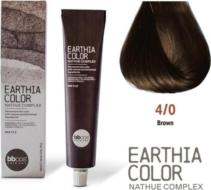 Produktbild BB Cos Bbcos Earthia Color Nathue Complex 40 Brown 100ml (40 Braun)