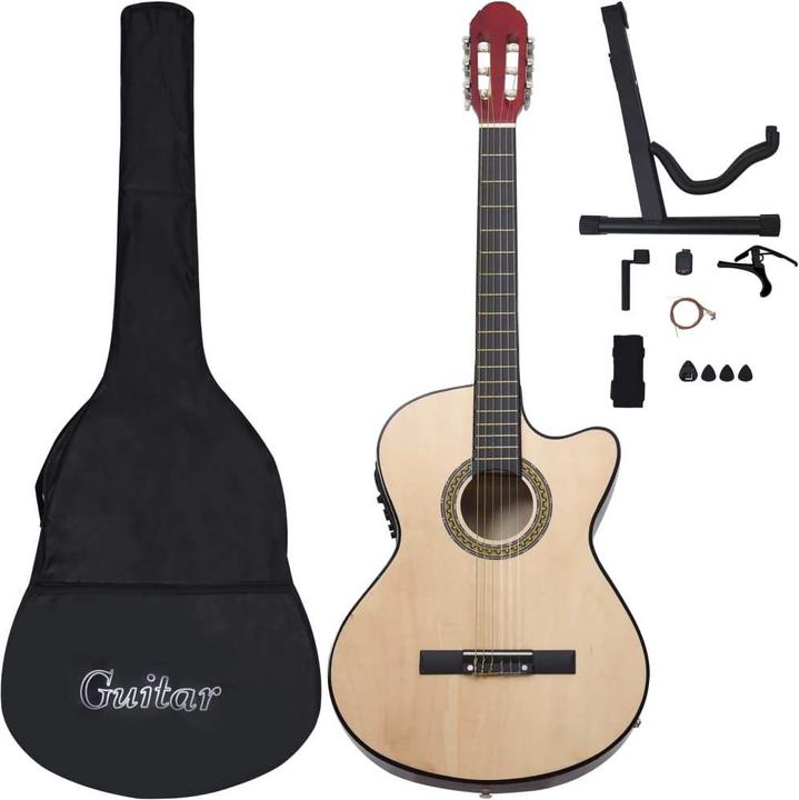 Immagine prodotto VidaXL Noll (Chitarra occidentale, Plastica rigida, Legno di tiglio)