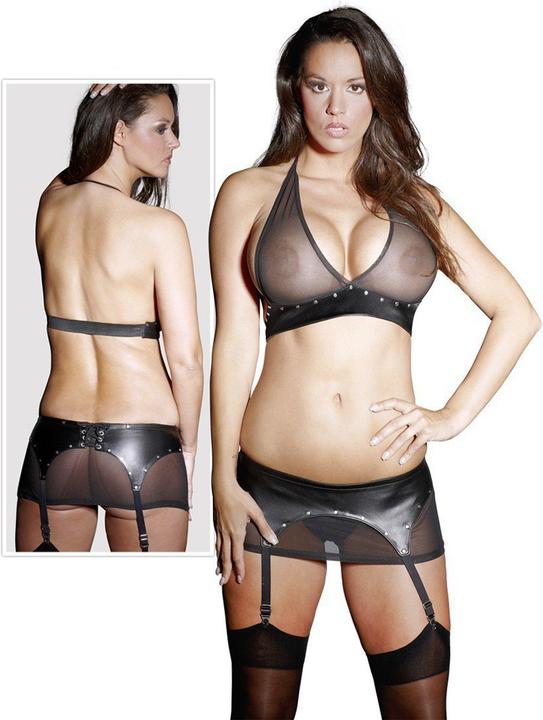 Zado Set top in pelle
