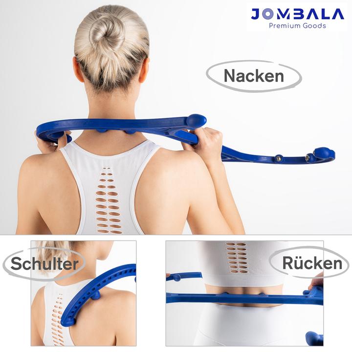 Immagine prodotto Jombala Massaggiatore dei punti d'innesco con sfere d'acciaio rotanti per il massaggio delle zone riflesse