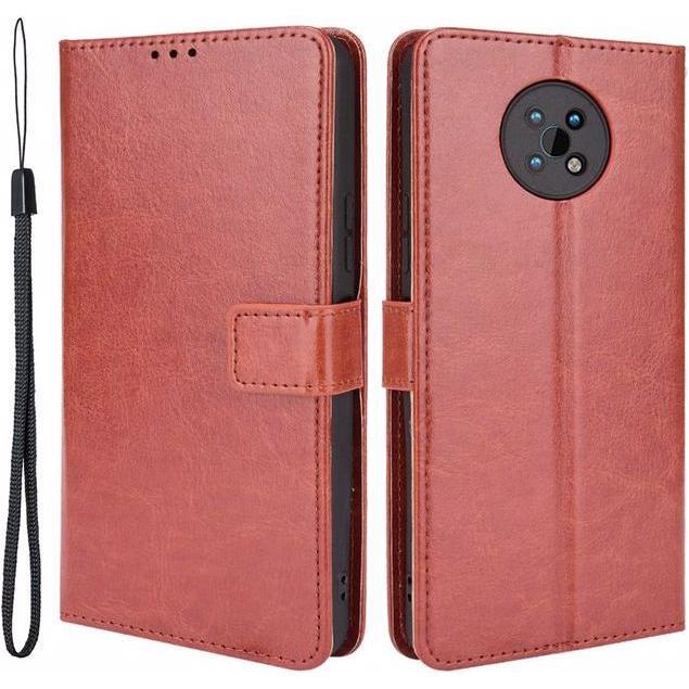 Thumbnail - MU Classic Classic II Leder Bookcover Series (Nokia G50), Smartphone Hülle, Braun