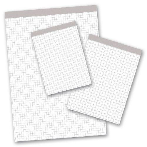Ursus, Heft + Block, Notizblock A5 65g/qm 4mm kariert 100Blatt (A5, Kariert)
