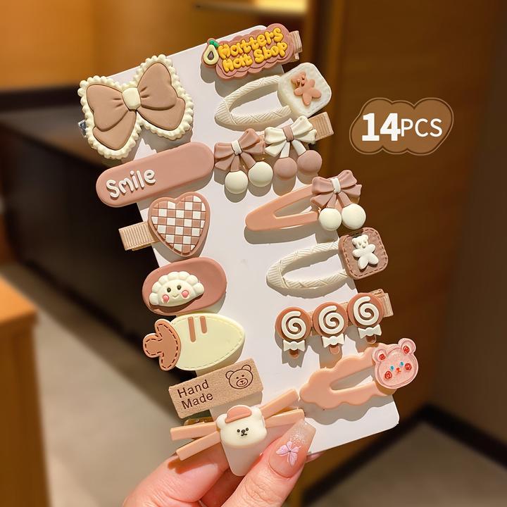 Immagine prodotto Activity Board Fermagli per capelli colorati e simpatici dei cartoni animati, accessori per capelli di moda in