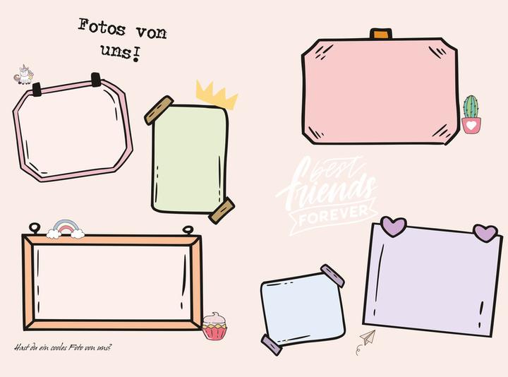 Image du produit Pagna Livre de souvenir Save me No. 2 Best Friends (150 x 220 mm, Pointillés, Couverture souple)