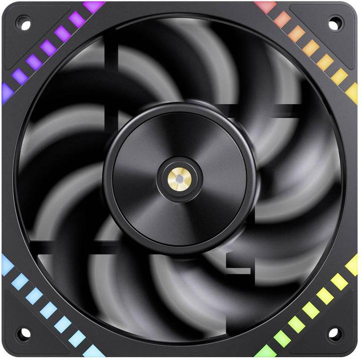 Immagine prodotto Jonsbo HF2-120 Lüfter, Reverse Blade, PWM, ARGB - 120mm, schwarz (120 mm, 1x)