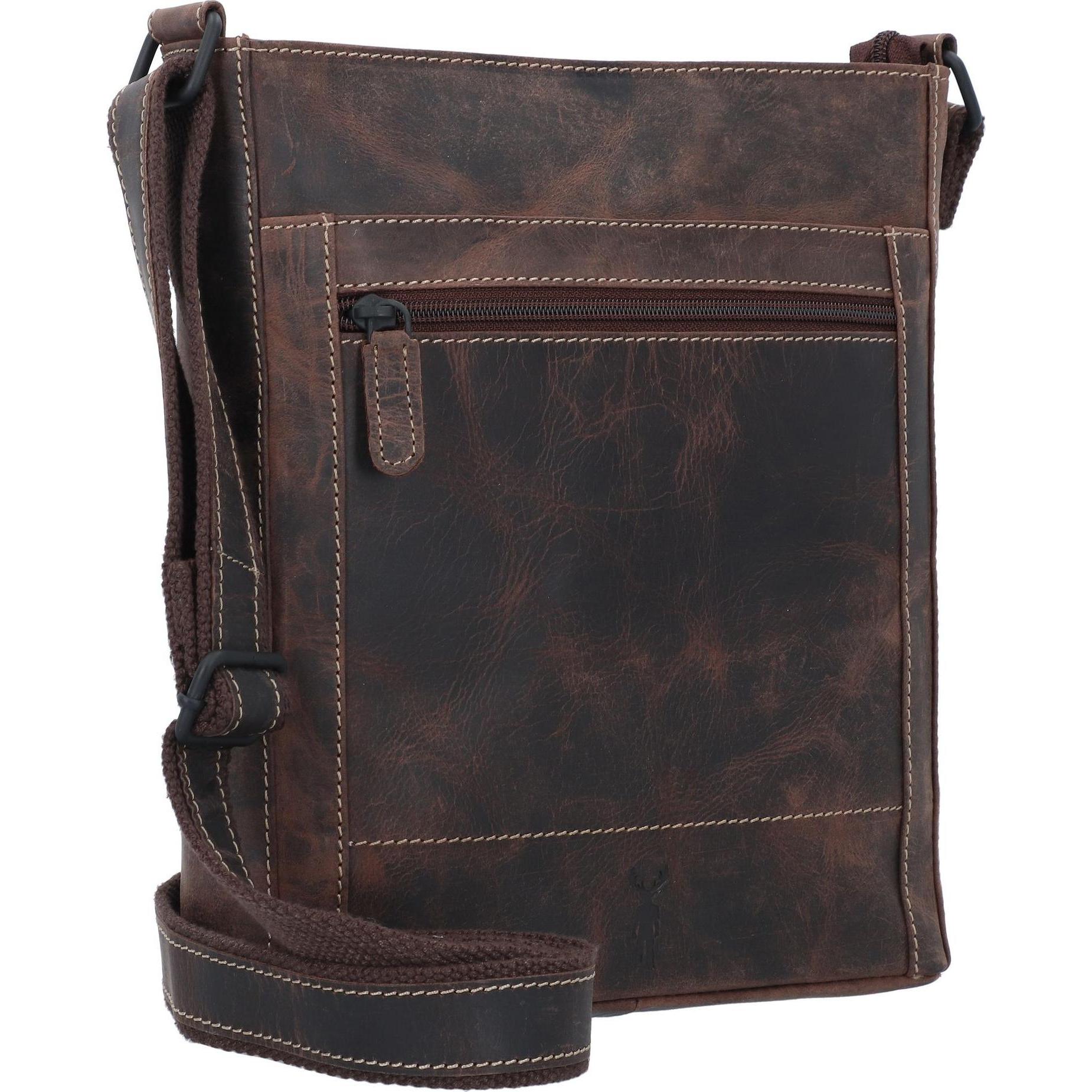 Thumbnail - Jack kinsky, Handtasche, Baltimore 30 Umhängetasche Leder 30 cm, Braun