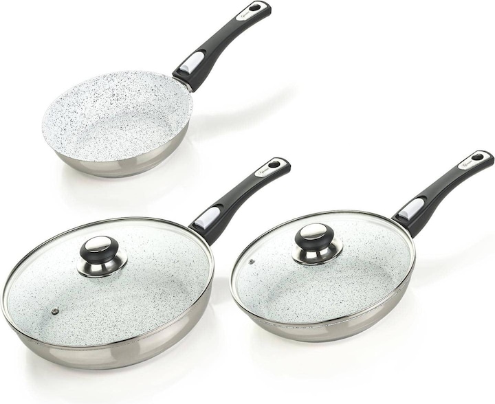 Actual product image Genius Cerafit Mont Blanc (28 cm, Frying pan, Ceramic, Stainless steel)
