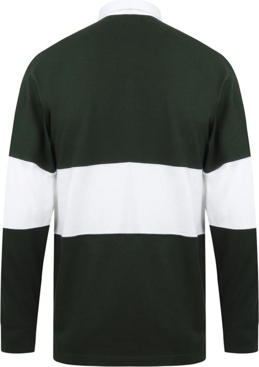 Image du produit Front Row Maillot de rugby à rayures contrastées (L)