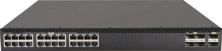 Image du produit HPE E N Commutateur FlexFabric 5710, 24 XGT, 6 ports QSFP+ ou 2 ports QSFP28, ToR, IRF, routage (24 ports)