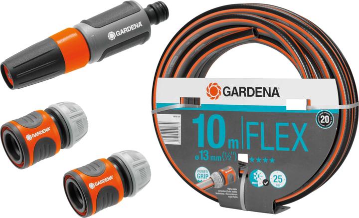 Gardena Gartenschlauch-Set, 10 m, 2x Verbinder, Gartensprüher (10 m)