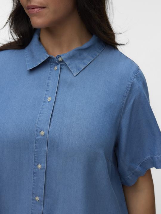 Image du produit Vero Moda VMCBREE Kurzes Kleid Jeanskleid (48)
