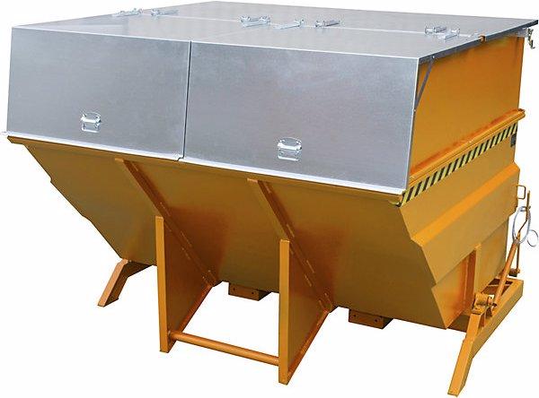 Produktbild eurokraft pro XXL-Kippbehälter mit Aufrichthilfe (5000 l)