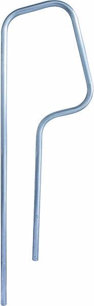 Krause Hand rail, for STABILO mobile machine steps, 3 to 5 steps.