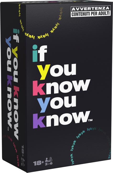 Actual product image Spin Master PARTY GAMES If You Know You Know (Italian)