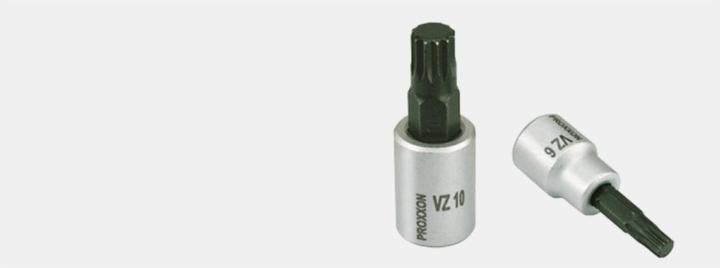 Actual product image Proxxon 3/8" multi-tooth socket VZ 8