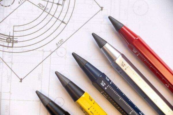 Actual product image Troika CONSTRUCTION ENDLESS pencil Endless writing tip, yellow (HB, 1 x)