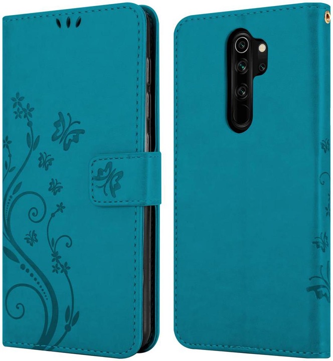 Actual product image Cadorabo Flower Book Cover (Xiaomi Redmi Note 8 Pro)